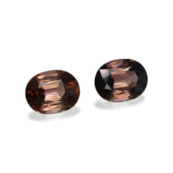 Ovale geslepen oranje toermalijn van 20,05 karaat