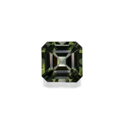 Tourmaline Verte taille CARR&Eacute; Forest Green 6.01 carats