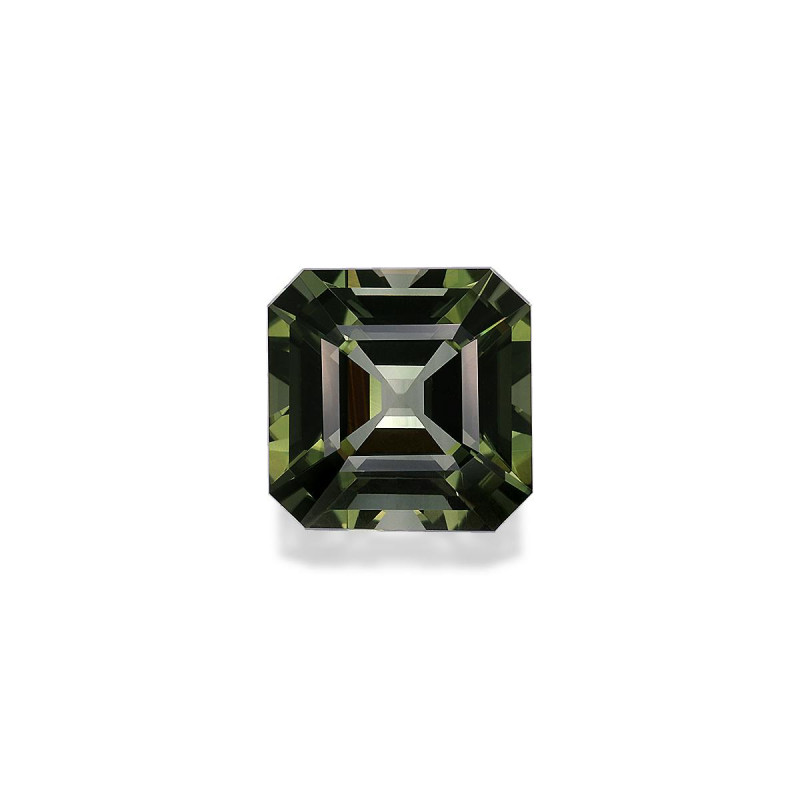 Tourmaline Verte taille CARR&Eacute; Forest Green 6.01 carats