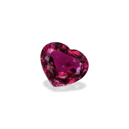 HEART-cut Pink Tourmaline Fuscia Pink 12.12 carats