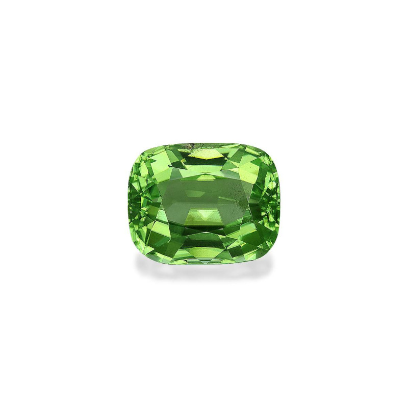 Peridot lengte KISSEN Limettengrün 9.47 karaten