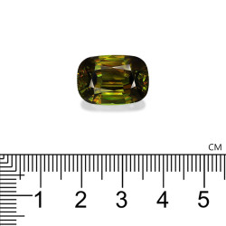 Sphene kussen geslepen 16.2 karaat