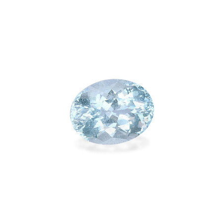 OVAL-cut Aquamarine Baby Blue 10.08 carats