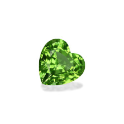 Peridot hartvormig Lime Green 9,78 karaat