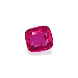 Rubelliet kussen geslepen Fuchsia Roze 8.24 karaat