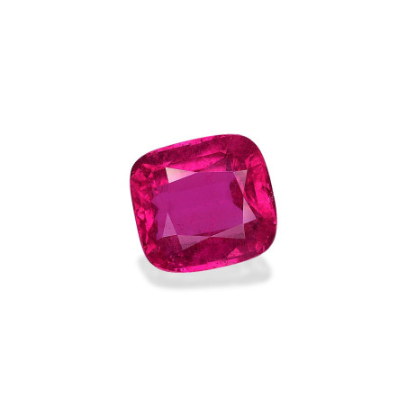 CUSHION-cut Rubellite Tourmaline Fuscia Pink 8.24 carats