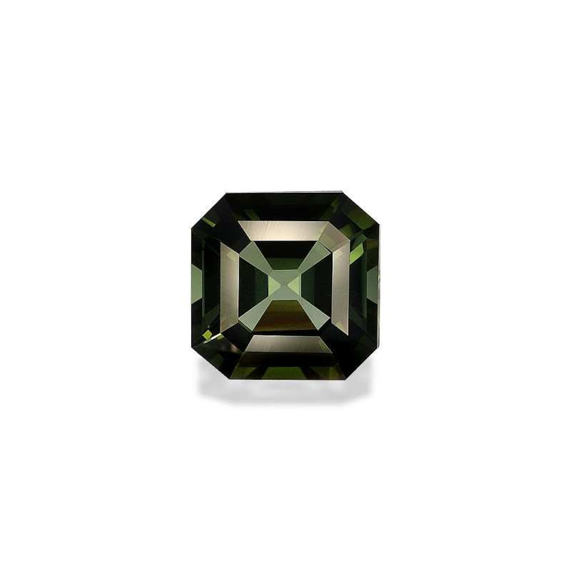 绿色电气石 taille 方块 苔藓绿 6.93 carats