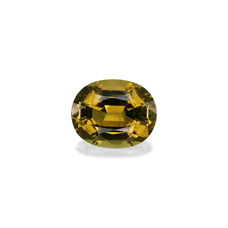Tourmaline jaune taille OVALE  4.76 carats