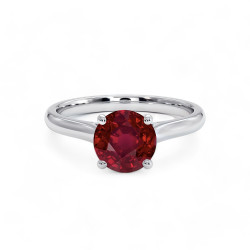 Solitaire Ring Rond...