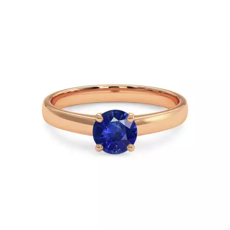 Ylana Natural Sapphire Solitaire Ring