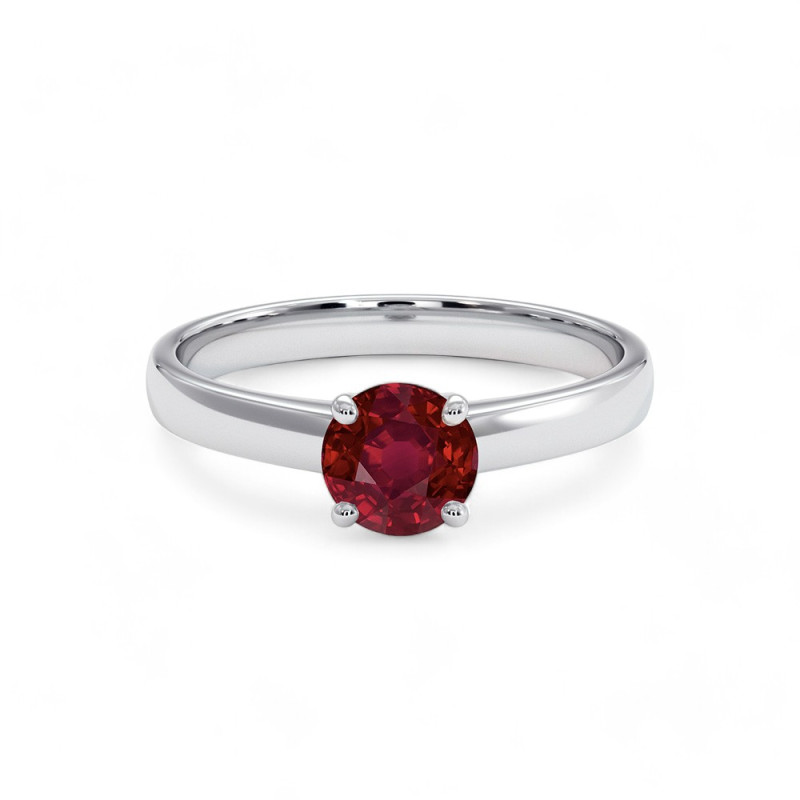 Solitaire Ring Ylana Rubijn Natural
