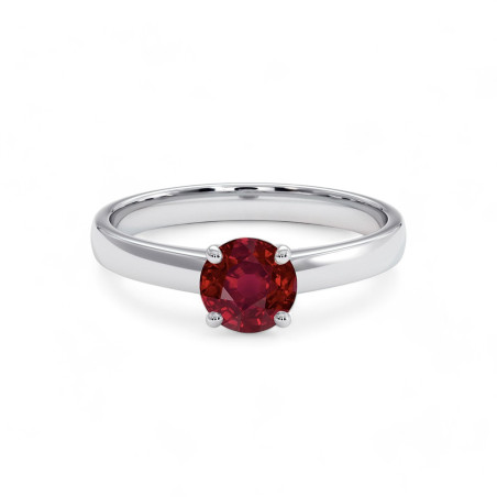 Solitaire Ring Ylana Rubijn Natural