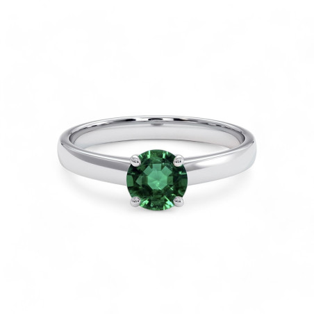 Solitaire Ring Ylana Natuurlijke Smaragd