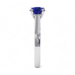 Celinni - مع الياقوت الأزرق Rose de ma vie خاتم سوليتير