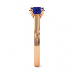 Celinni - مع الياقوت الأزرق Rose de ma vie خاتم سوليتير