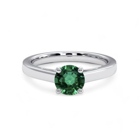 Solitaire Ring Rose De Ma Vie Smaragd