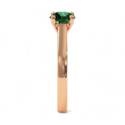 Celinni - مع الزمرد Rose de ma vie خاتم سوليتير