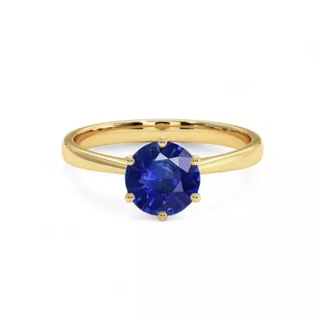Celinni 1968 Solitaire Natural Sapphire