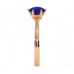 Celinni - الياقوت الأزرق الطبيعي Celinni 1968خاتم سوليتير