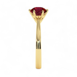 Celinni - الياقوت الأحمر الطبيعي Celinni 1968 خاتم سوليتير