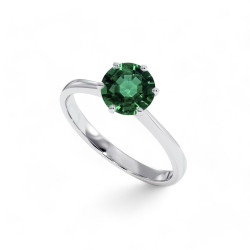 Celinni - الزمرد الطبيعي Celinni 1968 خاتم سوليتير