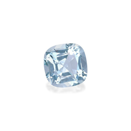 CUSHION-cut Aquamarine Sky Blue 2.96 carats