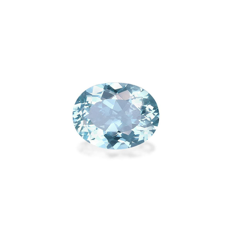 OVAL-cut Aquamarine Ice Blue 1.90 carats