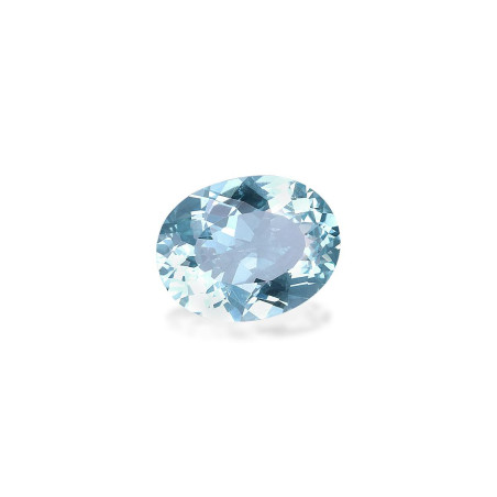 OVAL-cut Aquamarine Ice Blue 1.90 carats