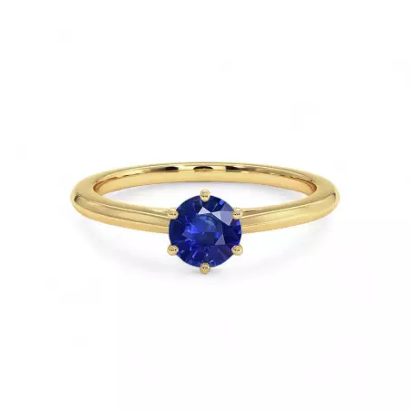 Anna Solitaire Sapphire Natural