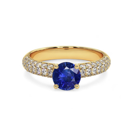 Pamina Solitaire Natural Sapphire