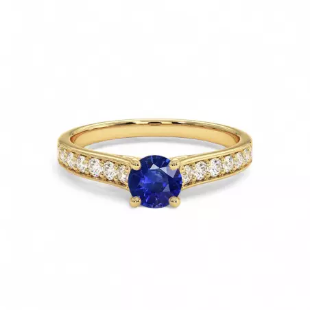 Mon Amour Solitaire Natural Sapphire