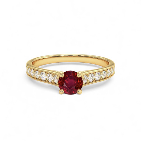 Solitaire Mi Amor Rubin Natur