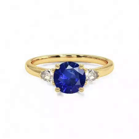 Solitaire Nina Natural Sapphire
