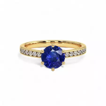 Mon Trésor Solitaire Natural Ruby
