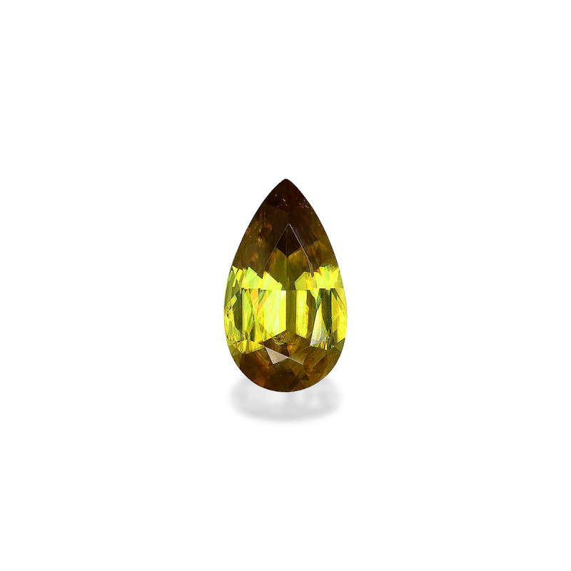 Esfena taille Poire Marr&oacute;n 5.46 carats