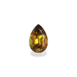 钛鈦矿 taille 梨子 棕色 14.65 carats