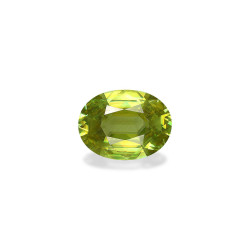 Sphene taille OVALE 绿色 4.72...