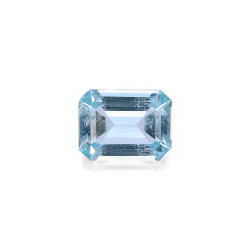 Rechthoekig geslepen Aquamarijn Baby Blauw 5,72 karaat