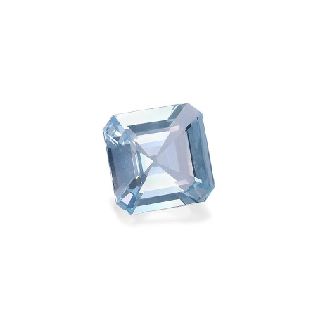 SQUARE-cut Aquamarine Baby Blue 3.14 carats