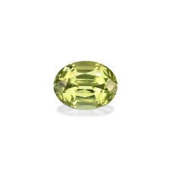 石榴石 taille 椭圆形 柠檬黄 3.91 carats