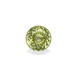 石榴石 taille 圆形 柠檬黄 3.67 carats