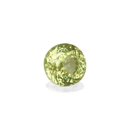 ROUND-cut Grossular Garnet Lemon Yellow 3.67 carats