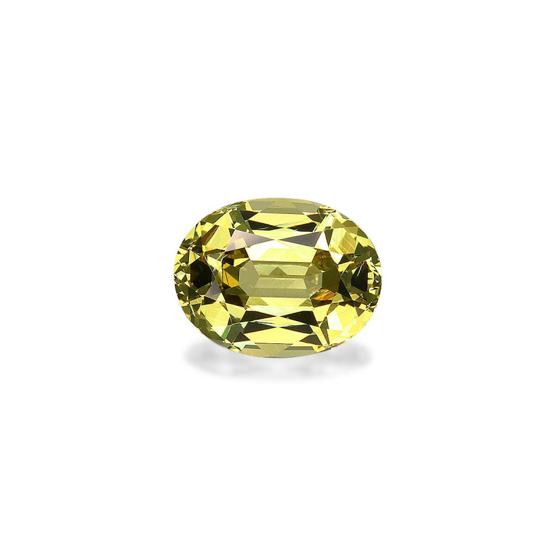 Grossular Granat lengte OVAL Limettengrün 3.08 karaten