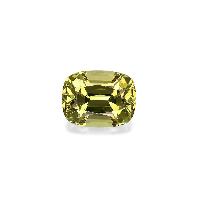 石榴石 taille 靠垫 青柠绿 2.70 carats