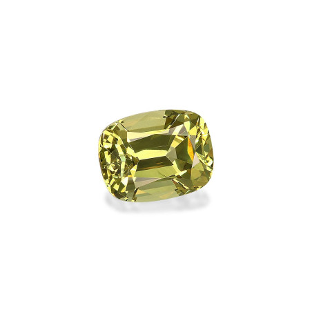 CUSHION-cut Grossular Garnet Lime Green 2.70 carats