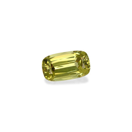 CUSHION-cut Grossular Garnet Lime Green 2.42 carats