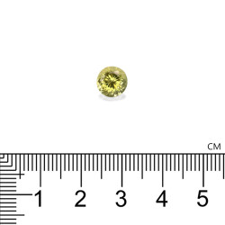 Granaat Grossular RONDE snit Lemon Yellow 2.12 karaat