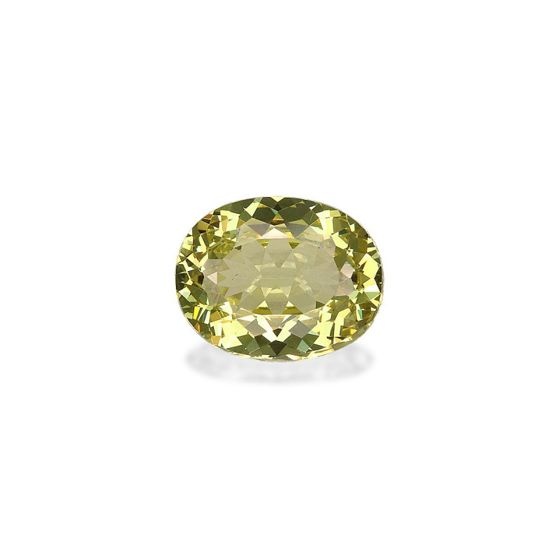 石榴石 taille 椭圆形 青柠绿 2.74 carats