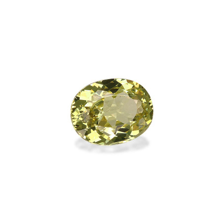 OVAL-cut Grossular Garnet Lime Green 2.74 carats
