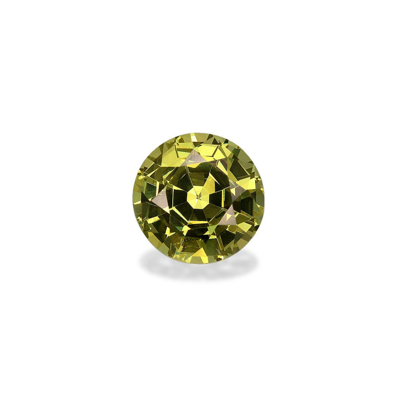 石榴石 taille 圆形 柠檬黄 1.59 carats